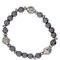Earth's Jewels Semi-Precious Natural Hematite Black Stretch Bracelets #73